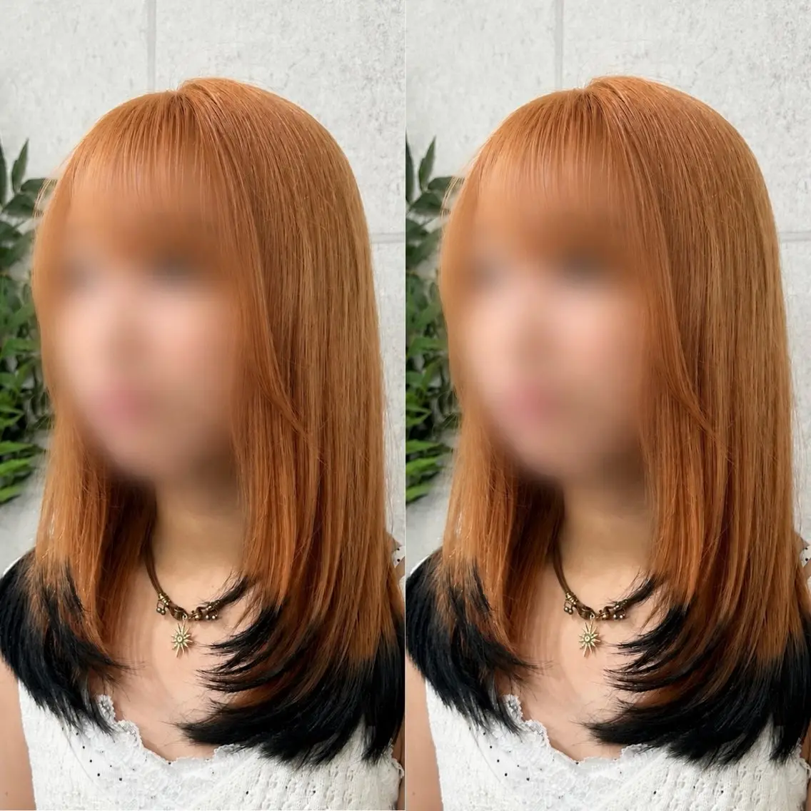 ミディアム カラー ヘアカラー トリートメント PSY【サイ】池袋 KYOKAのヘアスタイル