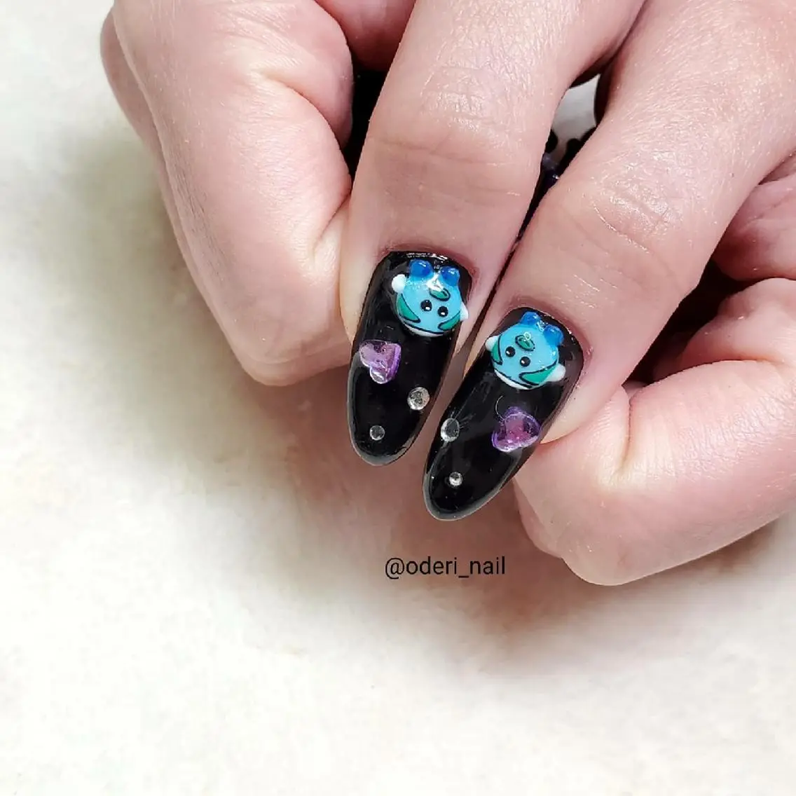 ネイル アートネイル ジェルネイル おで@ oderi_nailのネイルデザイン