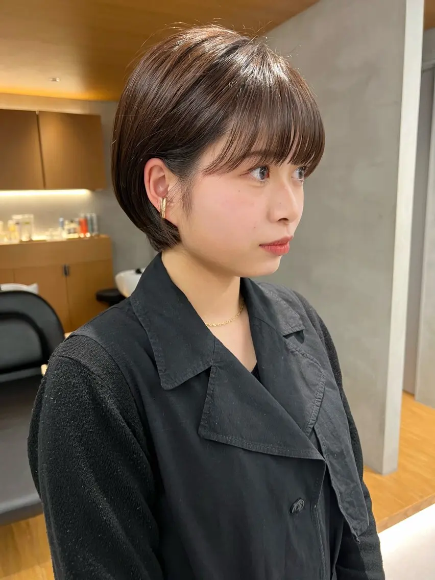 ショート 三浦 れいやのヘアスタイル