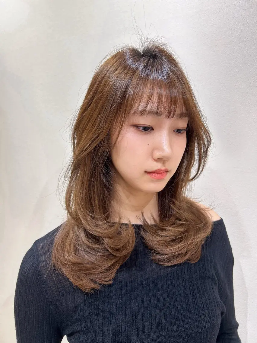 ロング hiyori🎀 トレンドレイヤーのヘアスタイル