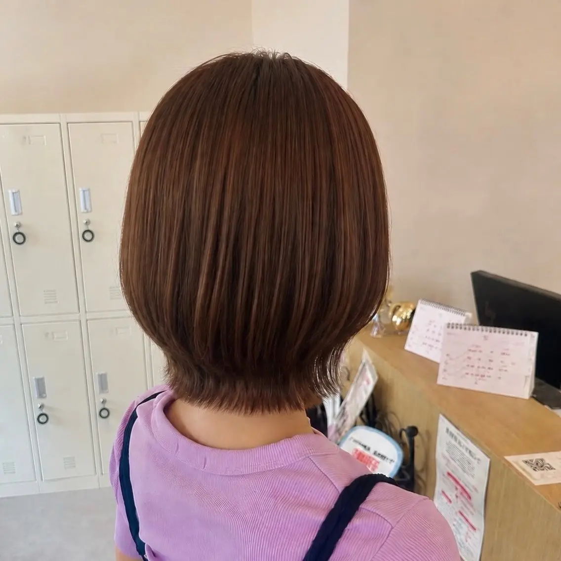 ショート カラー 近藤 優羽のヘアスタイル