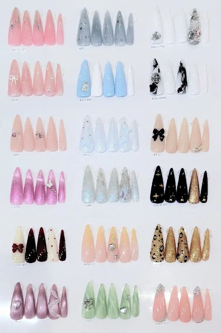 [オフあり]ハンド💅チップ長さ出し＋定額アートの写真