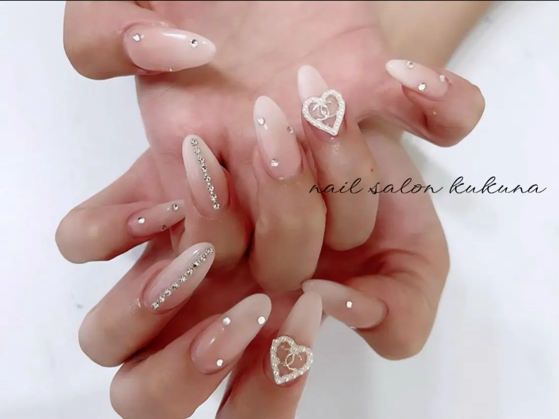 ネイル 持ち込み ワンホン/韓国 nail 大阪アメ村のネイルデザイン