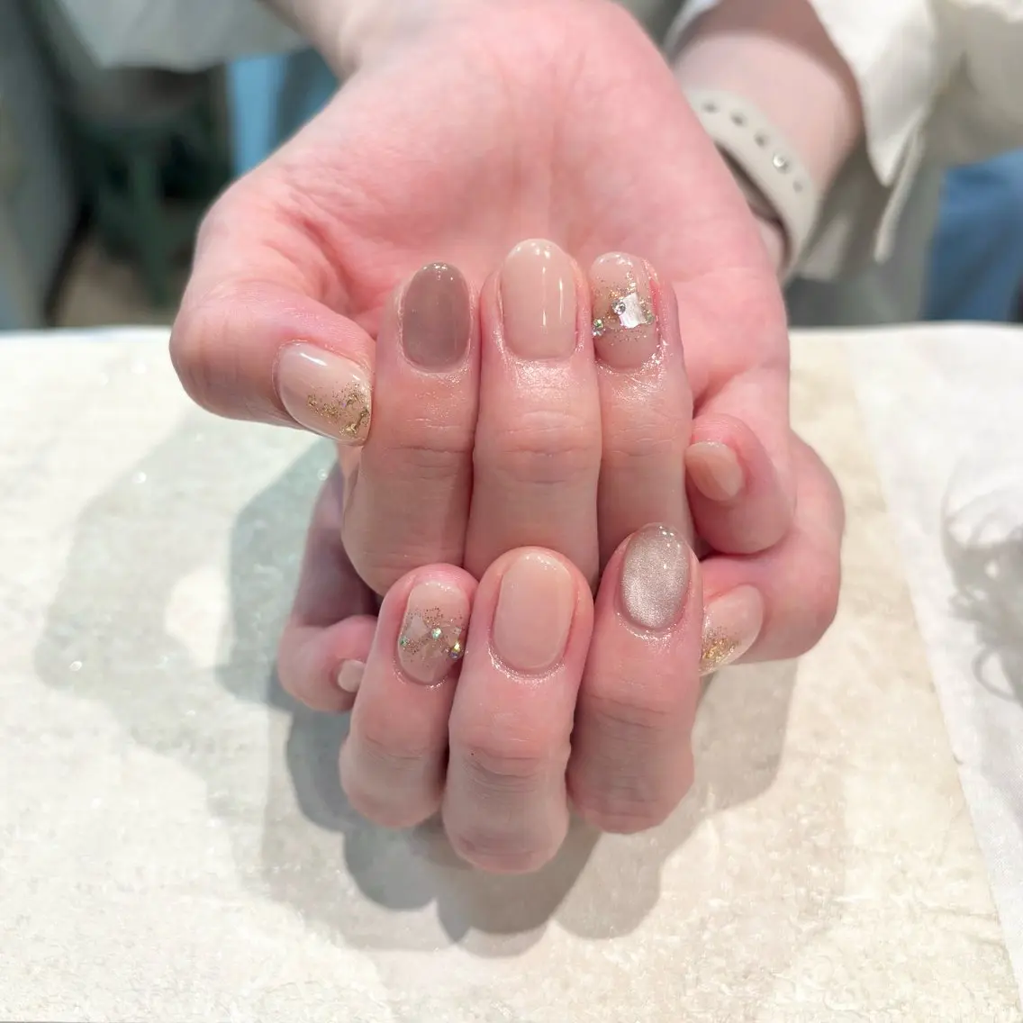 ネイル ハンドネイル ecrin 💎 mayuのネイルデザイン