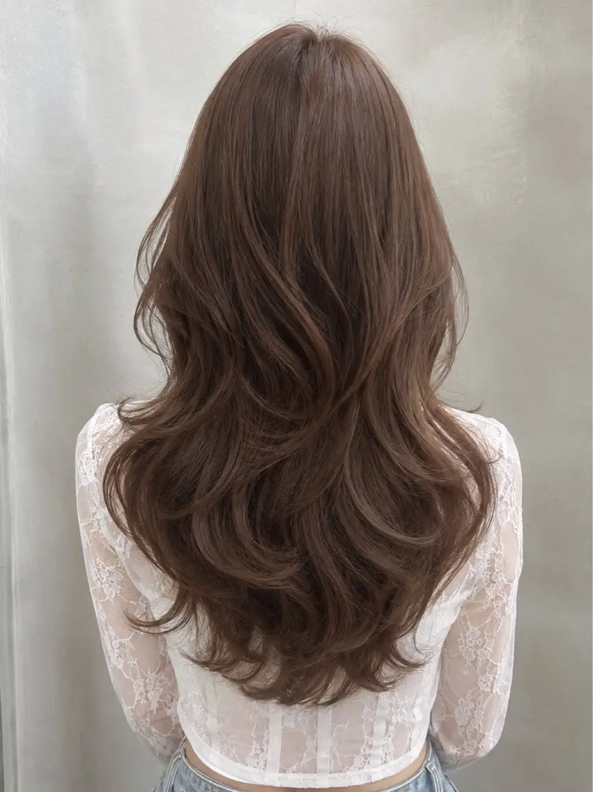 ロング ヘアアレンジ カット トリートメント 髪質改善/透明感 カラー/吉田光佑のヘアスタイル