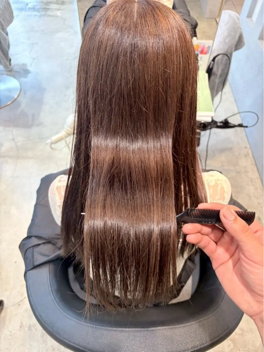 ロング カラー 鈴木 星允のヘアスタイル