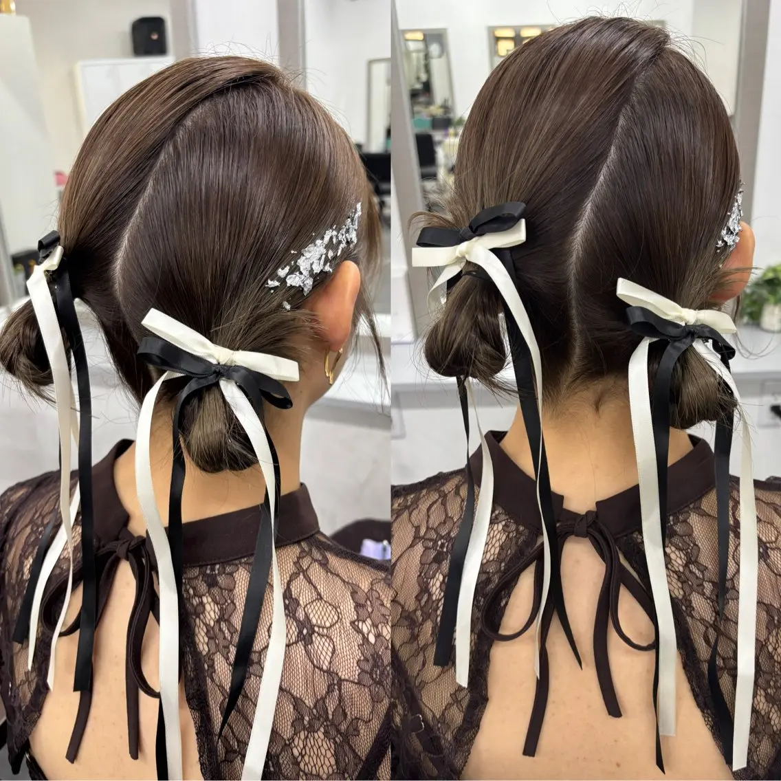ショート ヘアアレンジ ヘアセット 難波・デザイン・ ハイトーン☆Rei☆のヘアスタイル