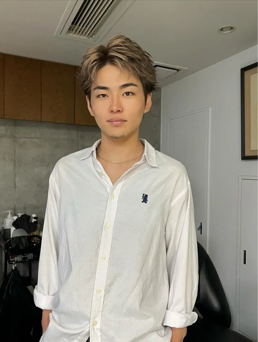 ショート カラー メンズ ショートヘア 【メンズ特化】 友希のヘアスタイル