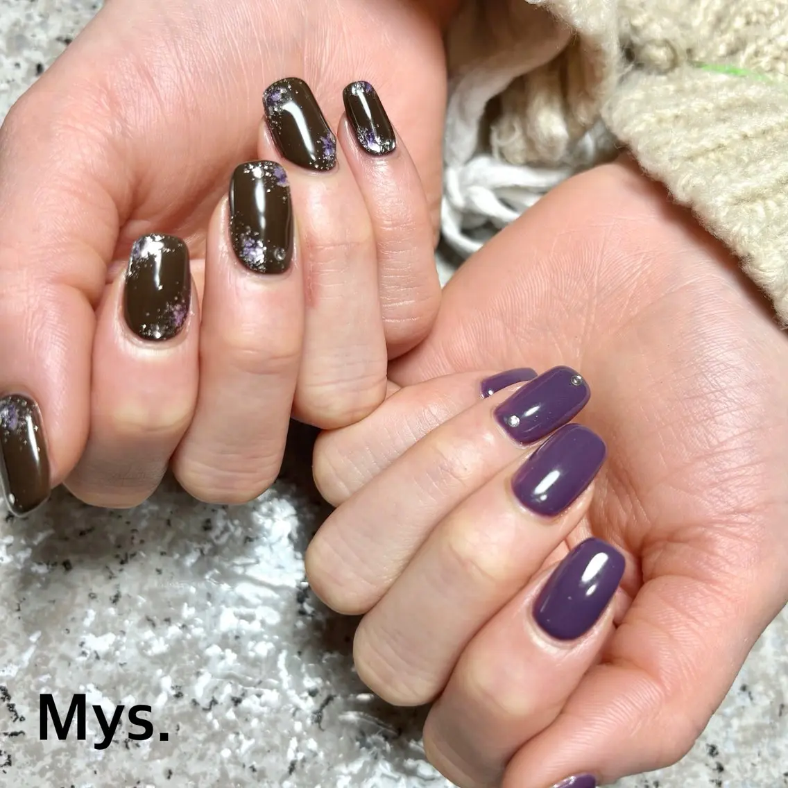 ネイル ハンドネイル Mys. 三上紗紀のネイルデザイン