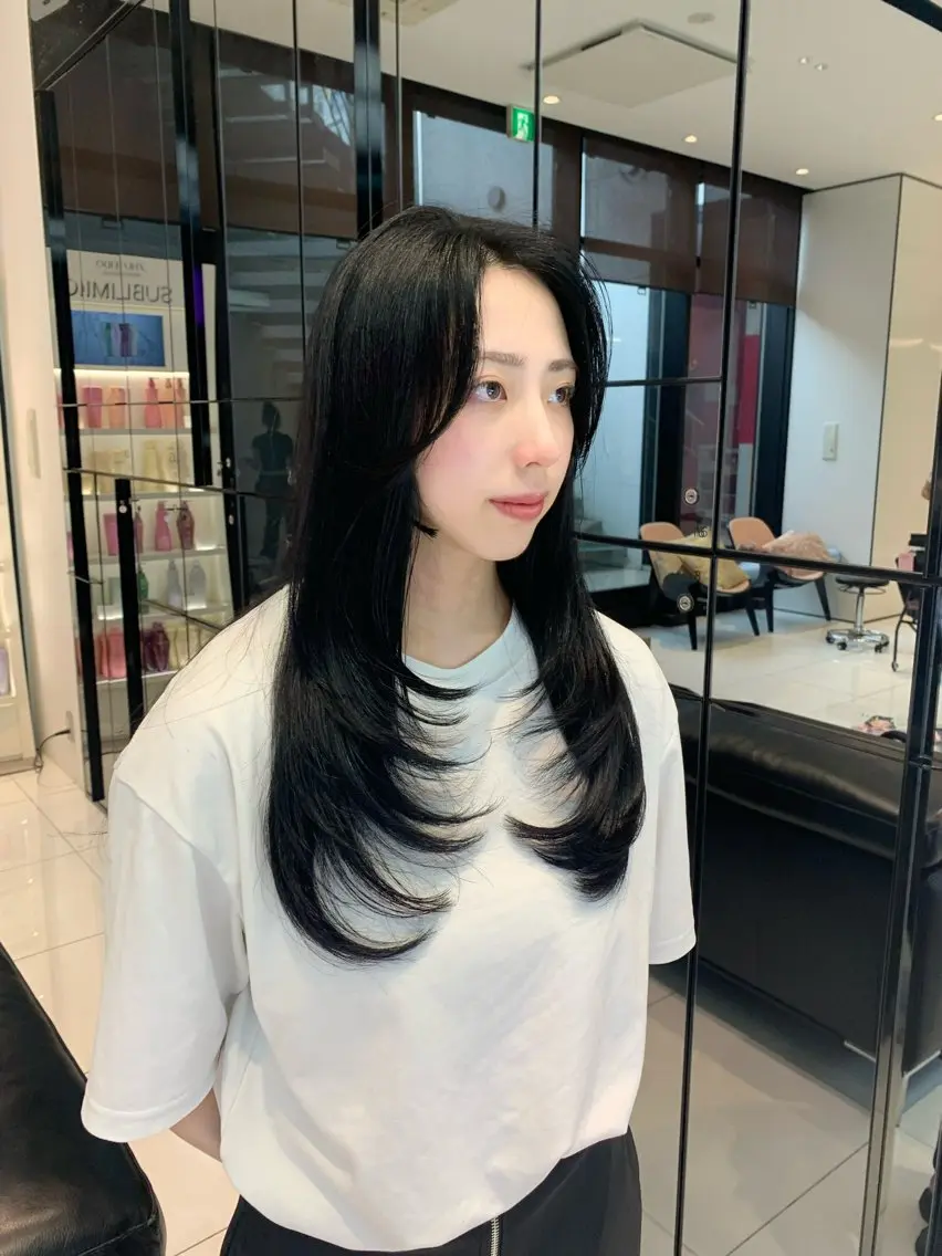 ロング カット keen吉祥寺🐆 レイヤー/NAO🩶のヘアスタイル