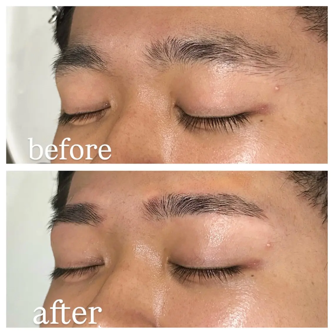 メンズ アイブロウ メンズアイブロウ 眉毛ワックス脱毛 カット 🫧艶髪ボブ🫧 チカのヘアスタイル