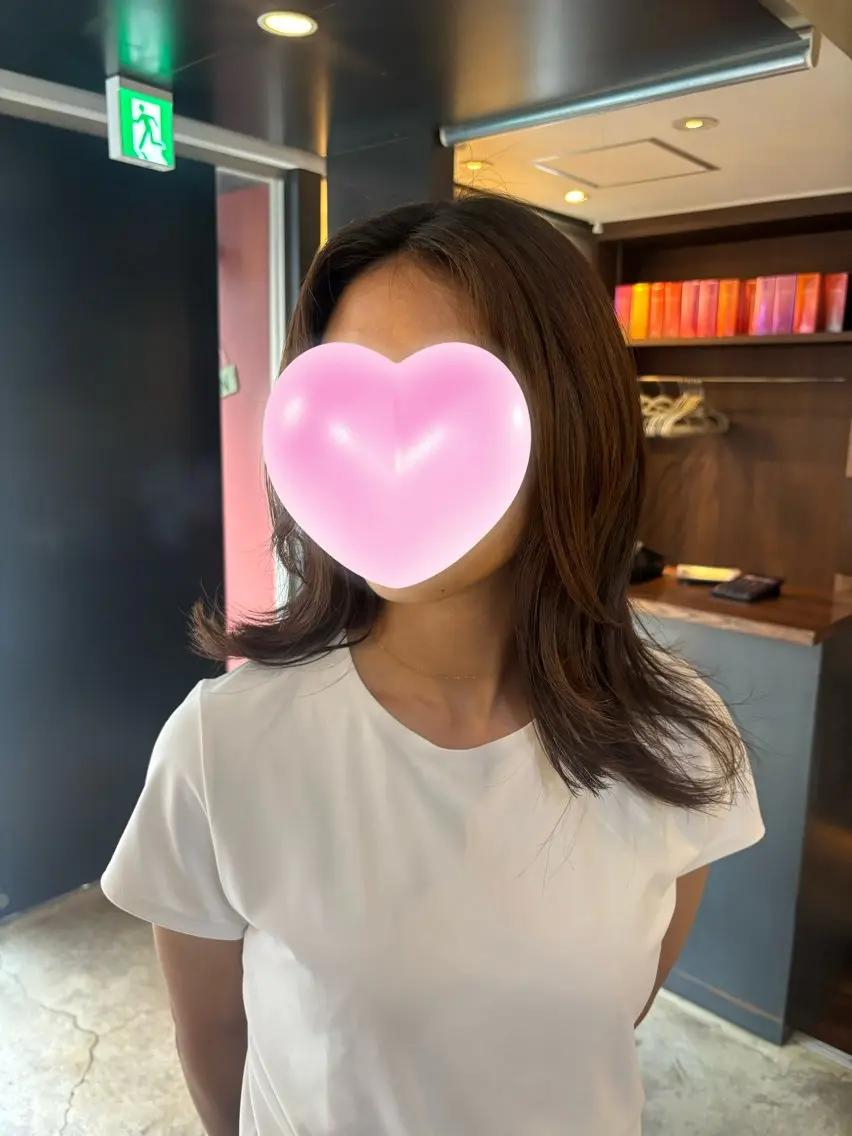 ミディアム あいな✮*ショ ート/レイヤーカットのヘアスタイル
