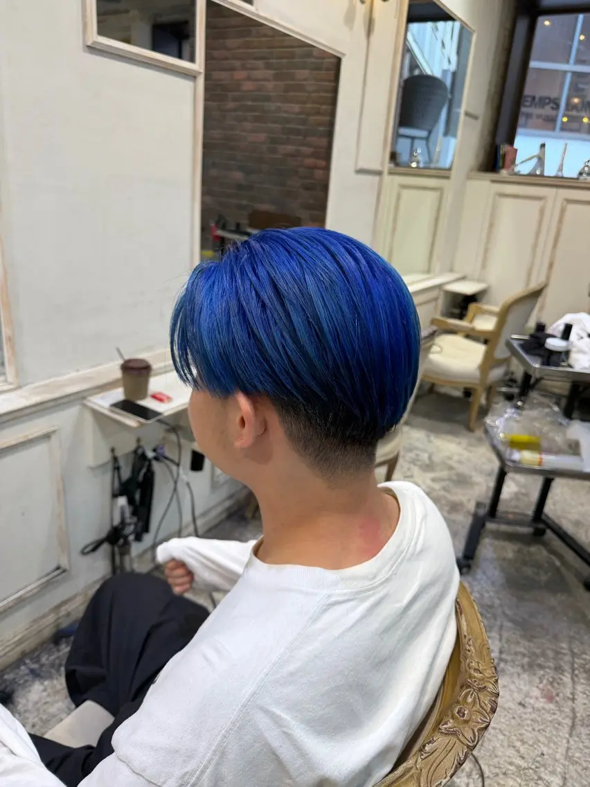 ショート ヘアカラー 💖艶ダメージレス激 可愛カラーKAO💖のヘアスタイル