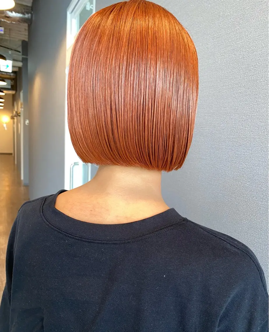 ショート カラー カット ヘアカラー トリートメント 似合わせカラーパーマ 🌿kitin米川のヘアスタイル