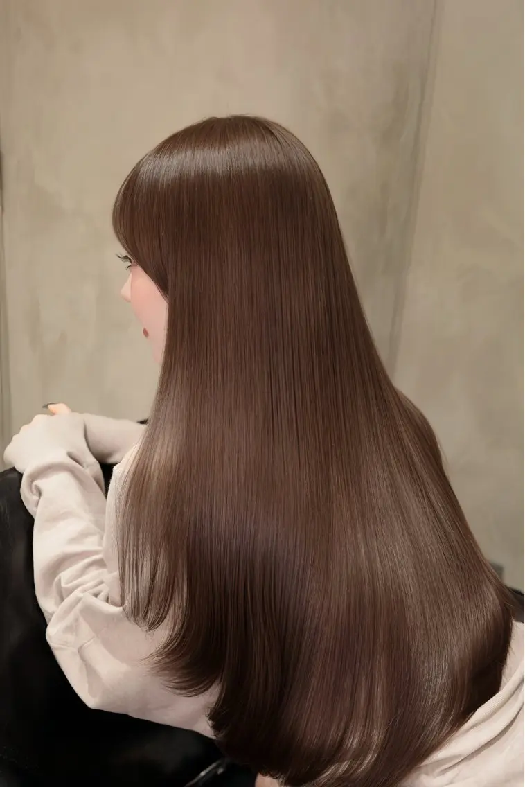 ロング 髪質改善 レイヤーカット 似合わせカット トリートメント 美顔形成｜レイヤー ｜青山のヘアスタイル