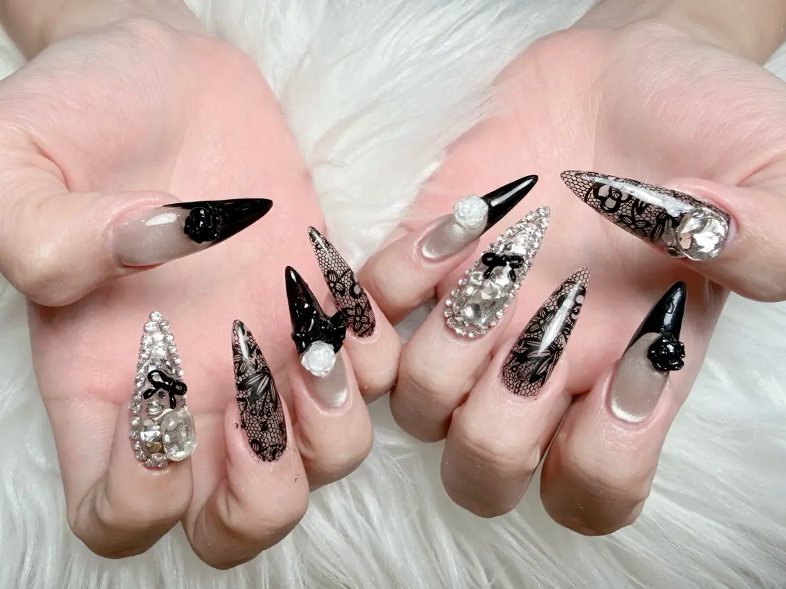 ネイル フレンチネイル グラデーション 韓国ネイル マグネットネイル ワンカラーネイル ハンドネイル Jang Nailのネイルデザイン