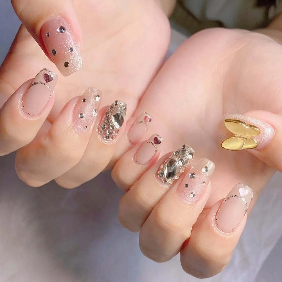 ネイル アートネイル 持ち込み RiLion💗 Risa🦋💜のネイルデザイン