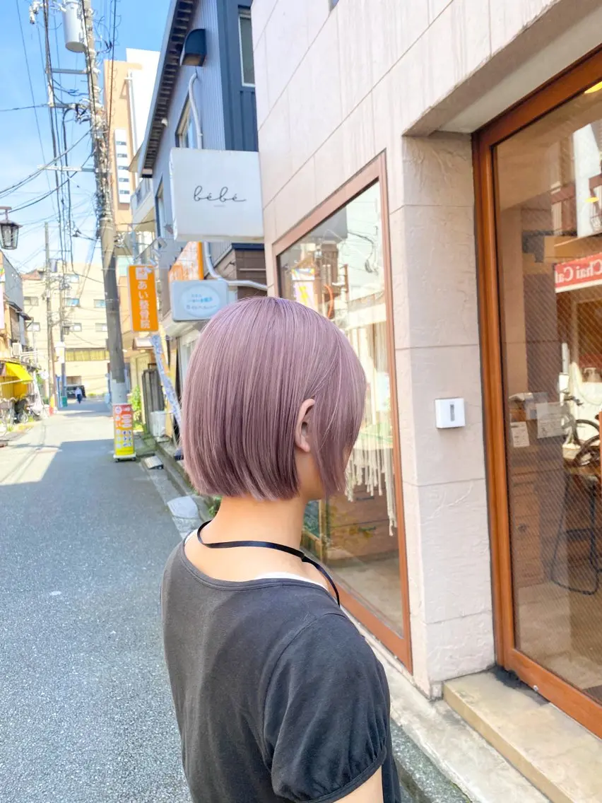 《🧡minimo限定🧡》ブリーチ+カラー×カットの写真