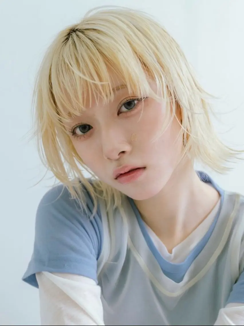 カラー 胡子 凜のヘアスタイル