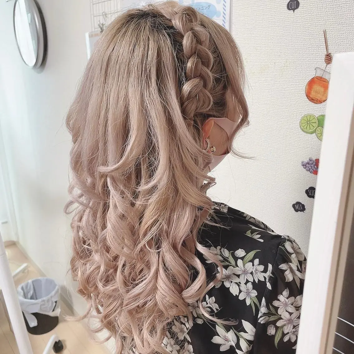 ヘアアレンジ 三つ編み カチューシャ ヘアセット イーチブライト EachBrightのその他イメージ