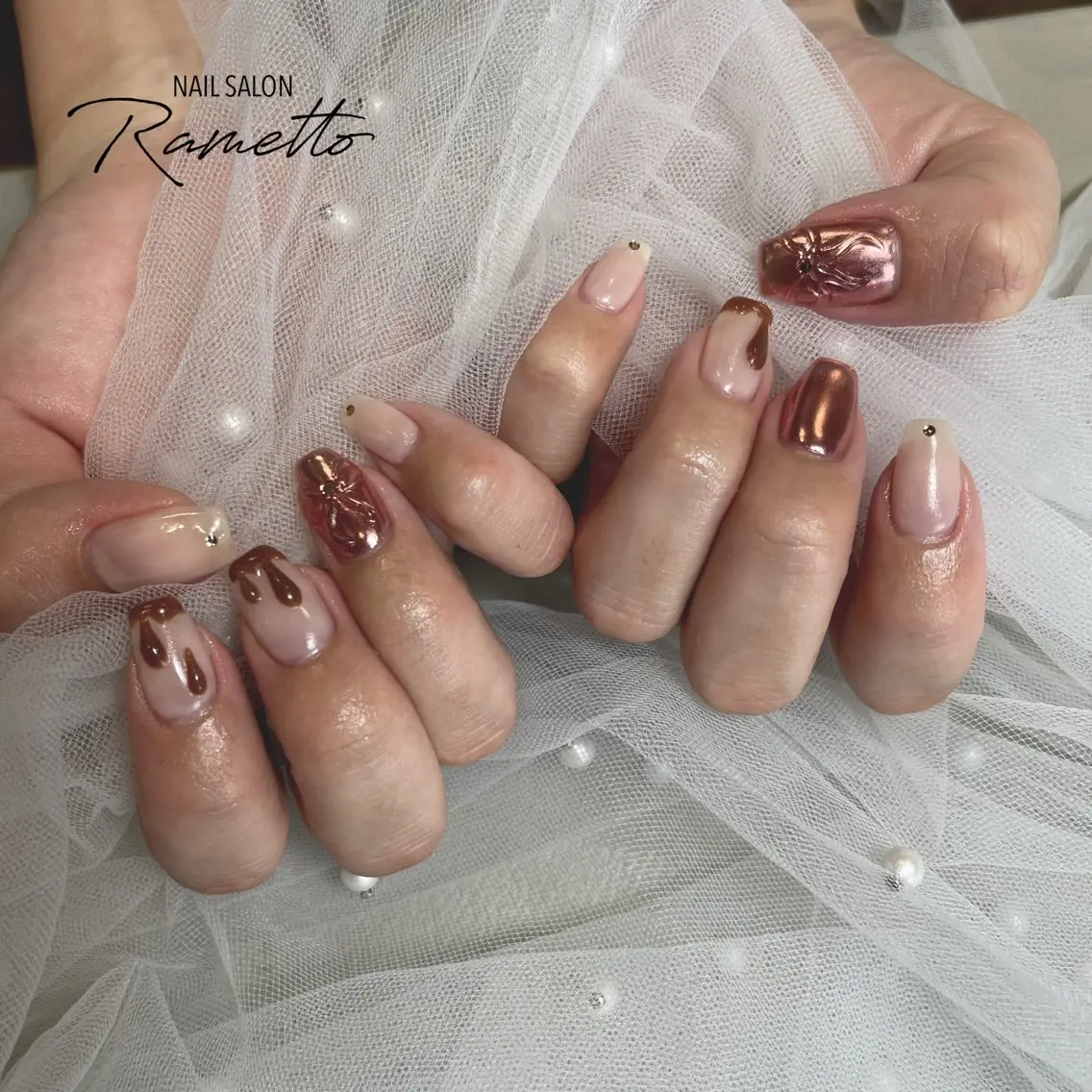 ネイル ハンドネイル NAILSALON Ramettoのネイルデザイン