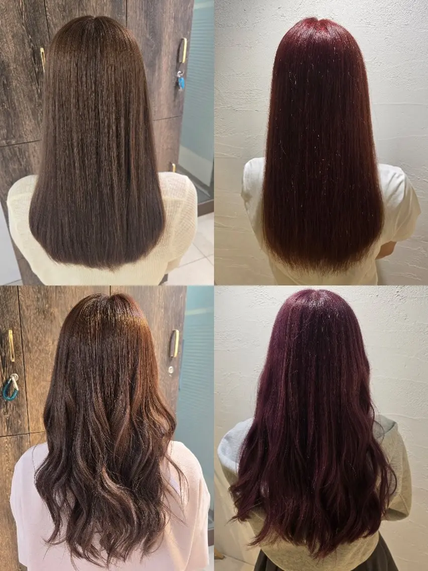 セミロング カット ヘアカラー トリートメント 透明感カラー×髪質改 善✨️町田築✨️のヘアスタイル