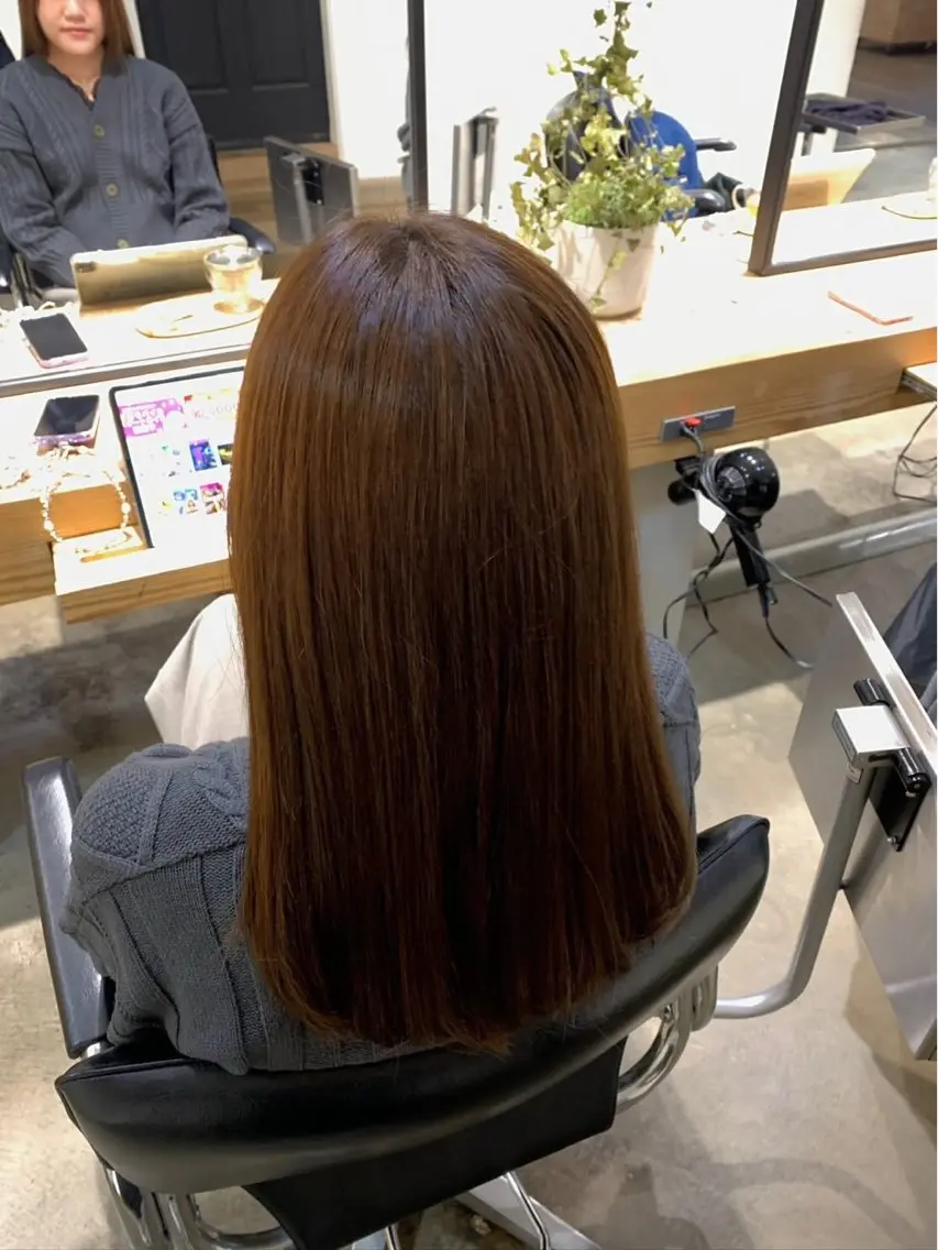 カラー 西村 颯世のヘアスタイル