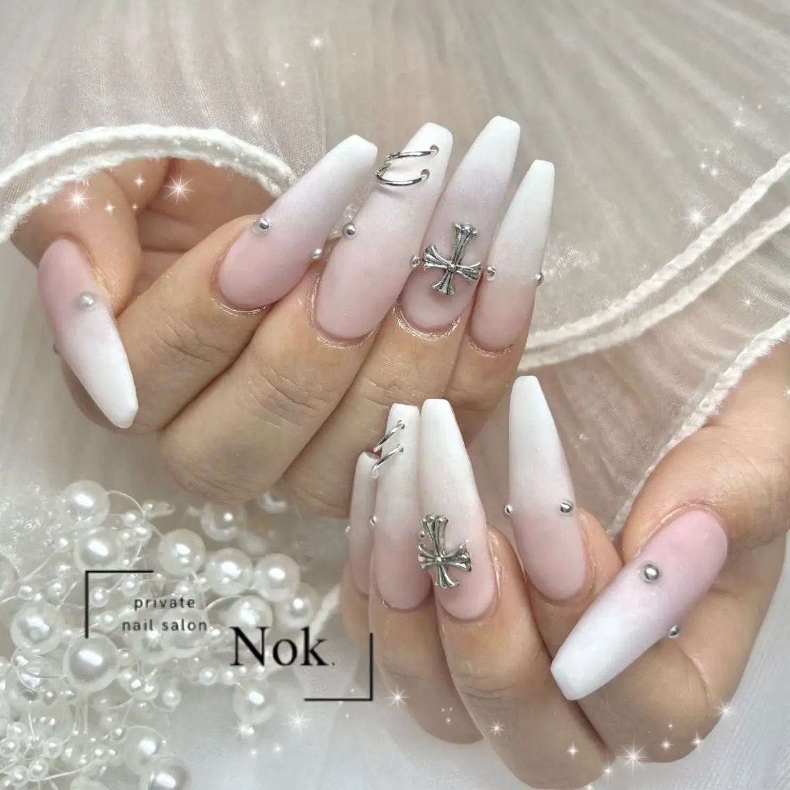 ネイル ハンドネイル 池袋痛ネイル Nok. 渡辺のネイルデザイン