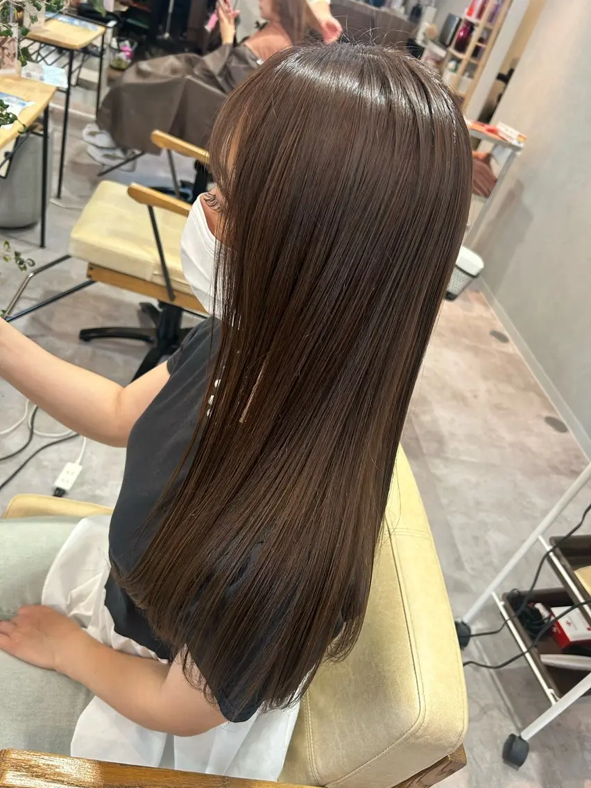 似合わせカット➕髪質改善カラーの写真
