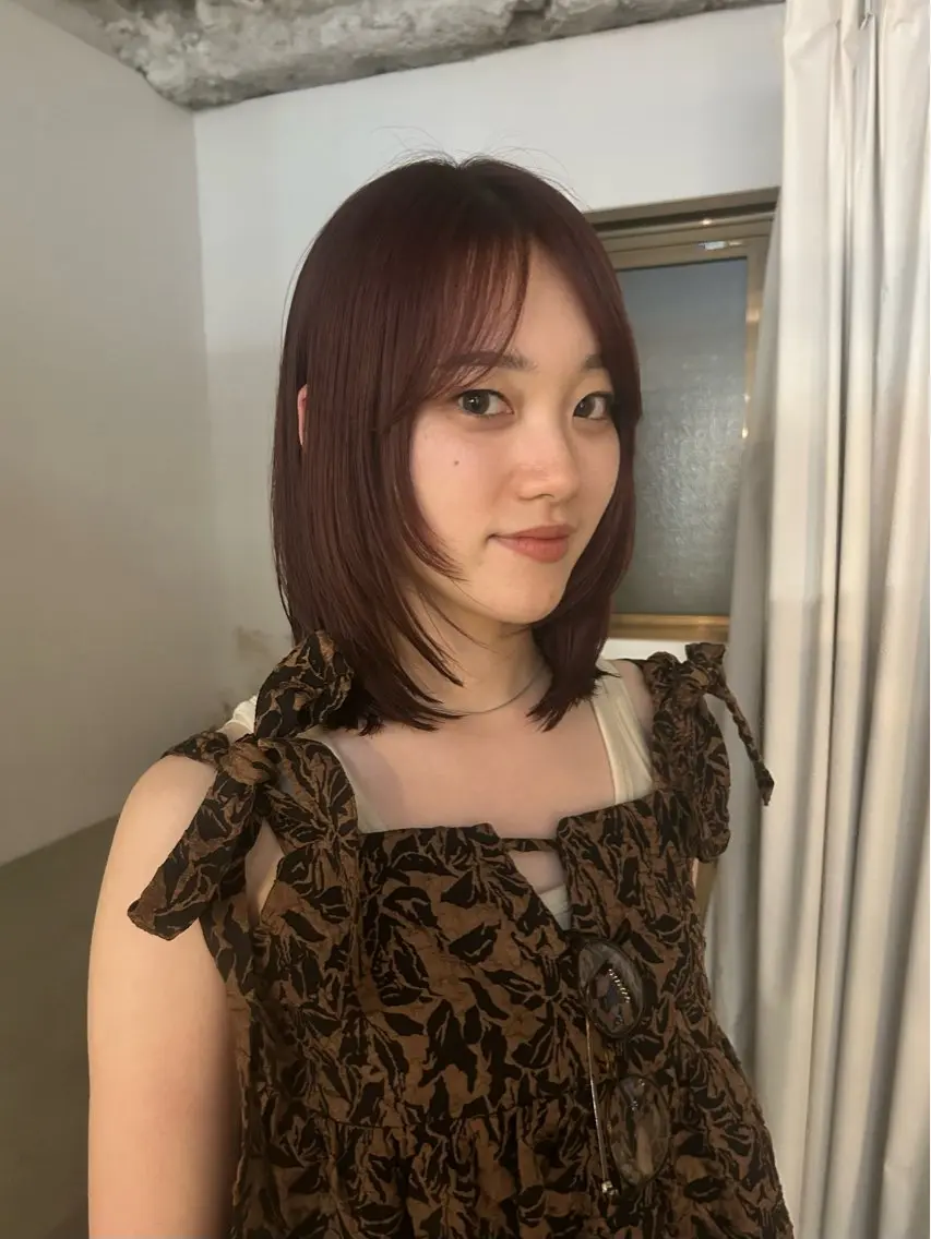 ミディアム chico .のヘアスタイル