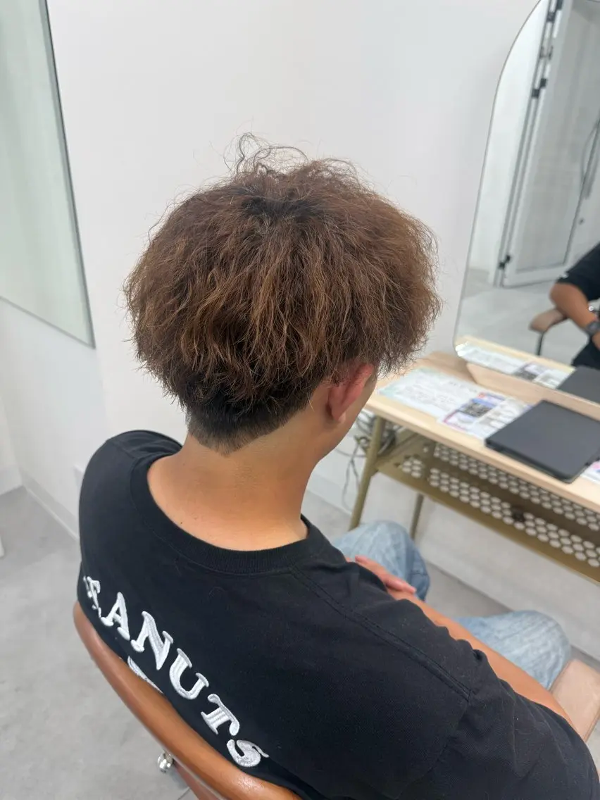 パーマ カット パーマ 古藤 朔のヘアスタイル