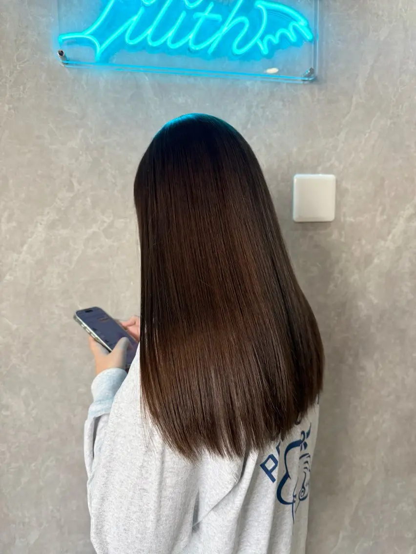 セミロング カラー バレイヤージュ ブリーチ ケアブリーチ ダブルカラー イヤリングカラー ヘアカラー ブリーチの神 KYONのその他イメージ