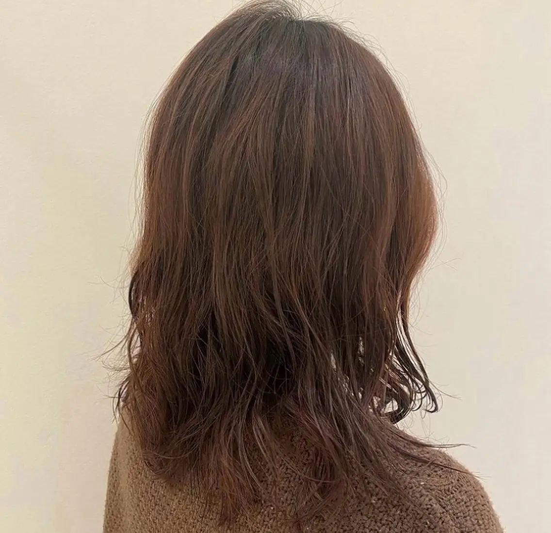 ミディアム パーマ ママ美容師 Tsuchiyaのヘアスタイル