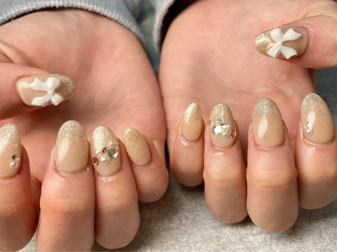 ネイル Queennail 北堀江AYAのネイルデザイン