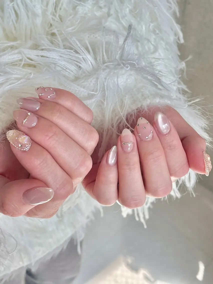 ネイル ガーリー FOLIA.U kanakoのネイルデザイン