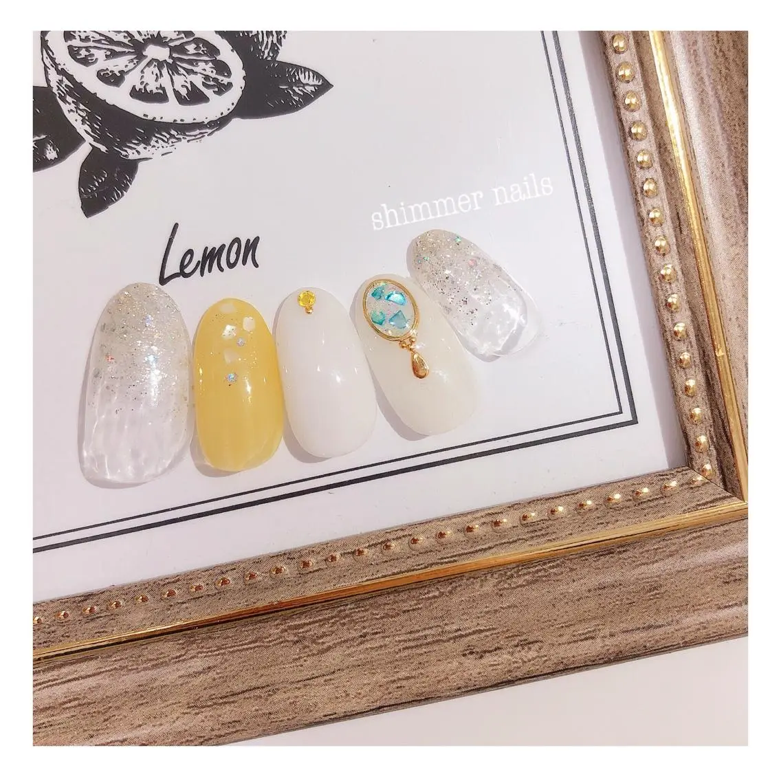 ネイル ハンドネイル shimmer nailsのネイルデザイン