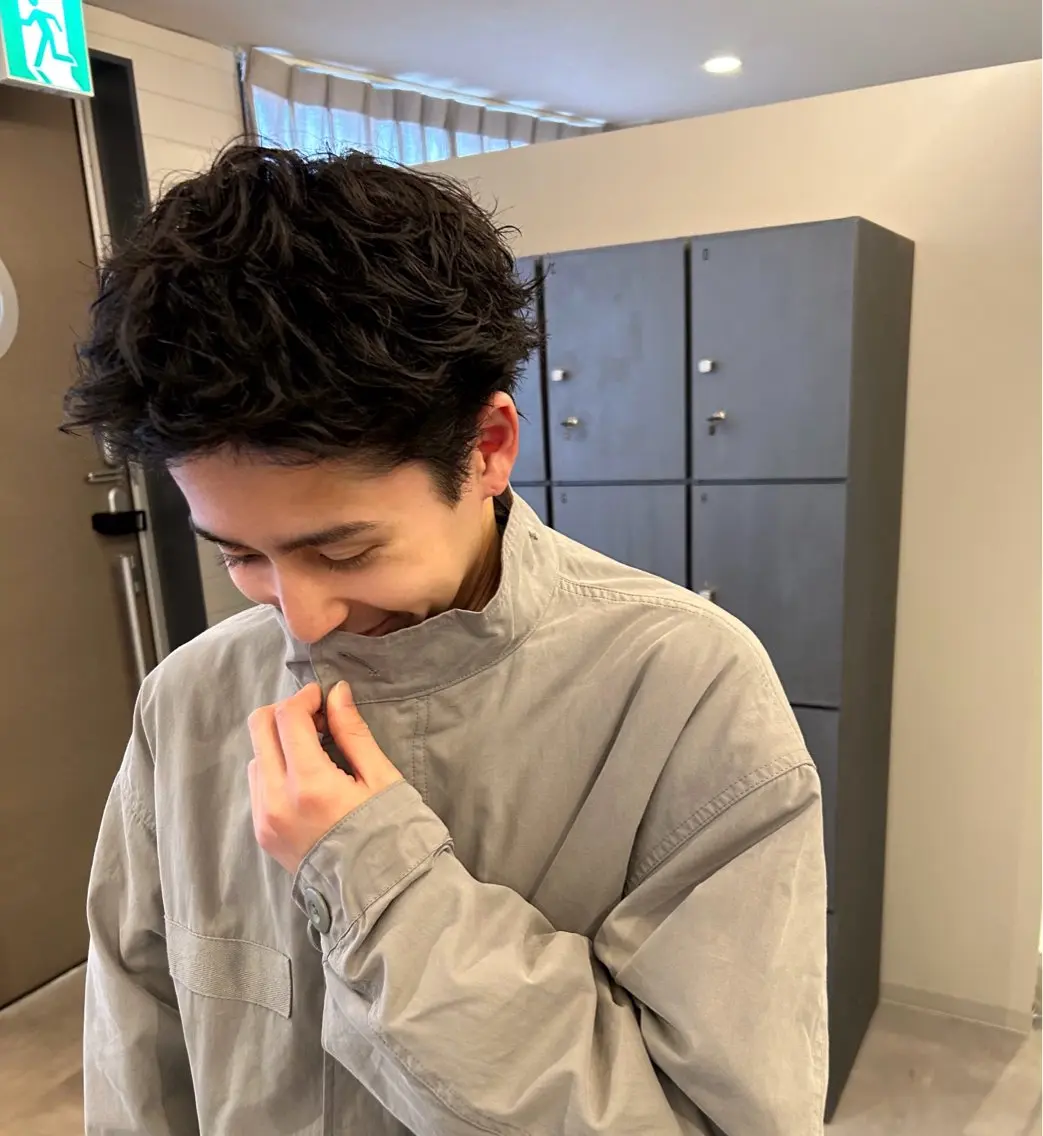 メンズカットの写真