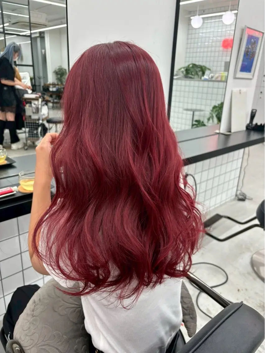 カラー 恋夢✨️ JILLSTUDIOのヘアスタイル