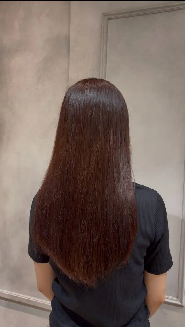 カラー ヘアカラー 新井 真央のヘアスタイル