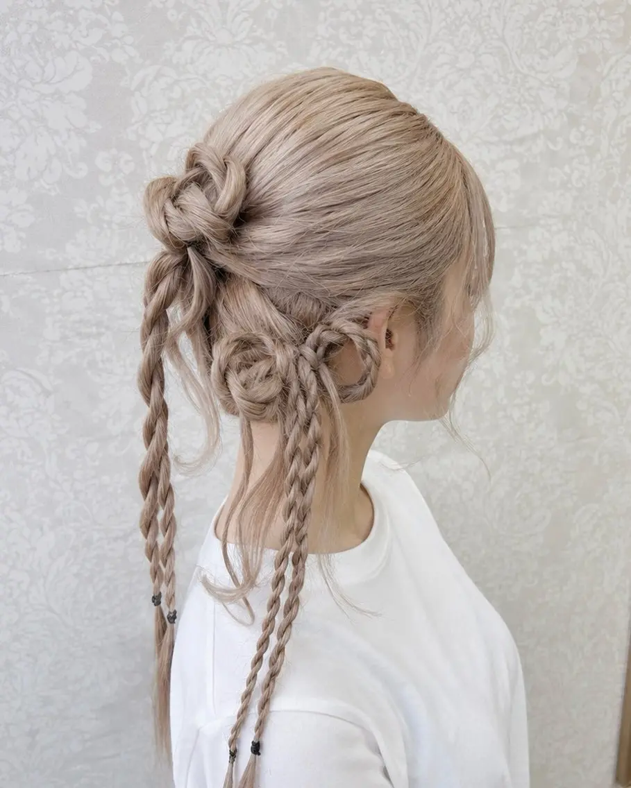 ヘアアレンジ ヘアセット 東京堂 大濠のヘアスタイル