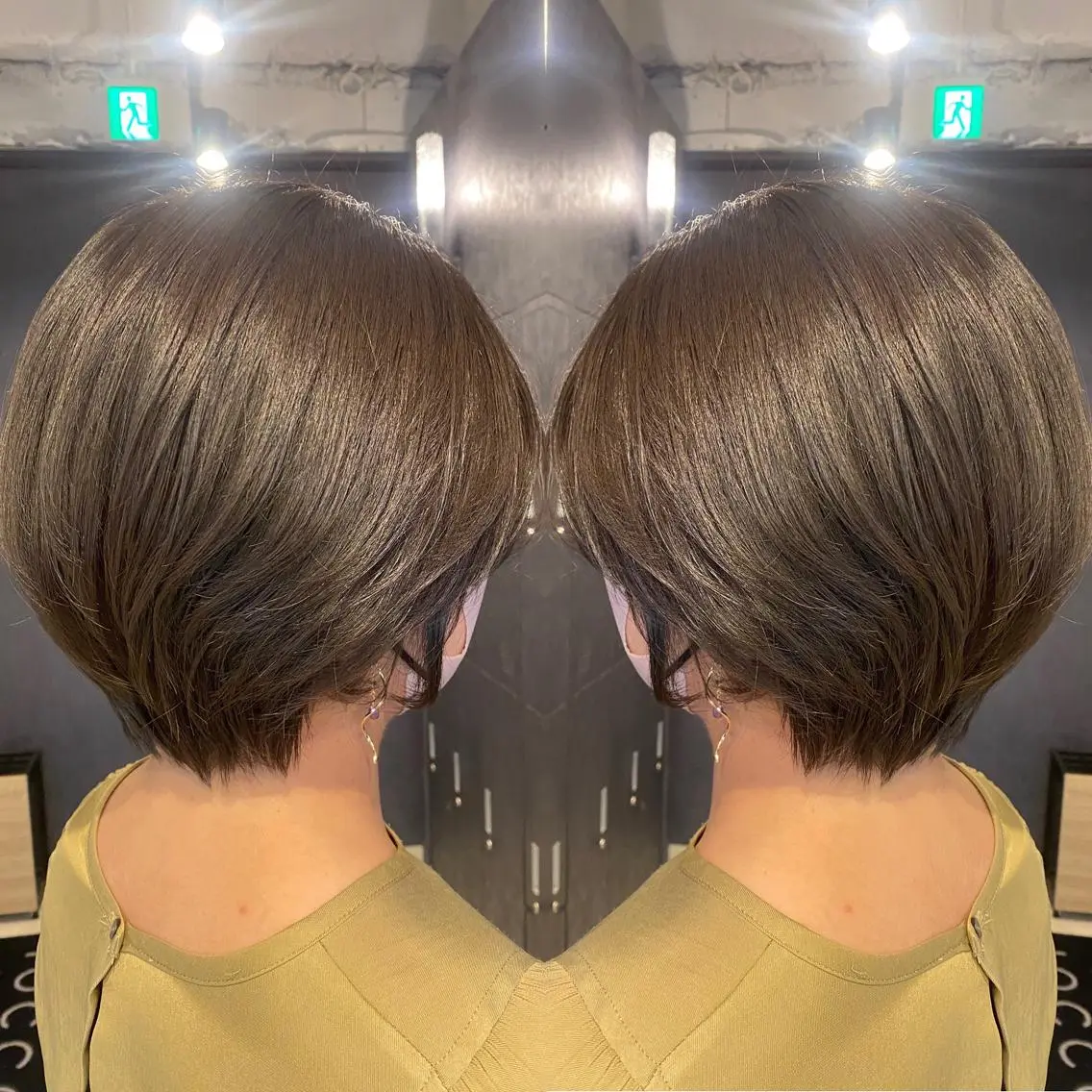 ショート カラー tocca 💜石田愛結💜のヘアスタイル