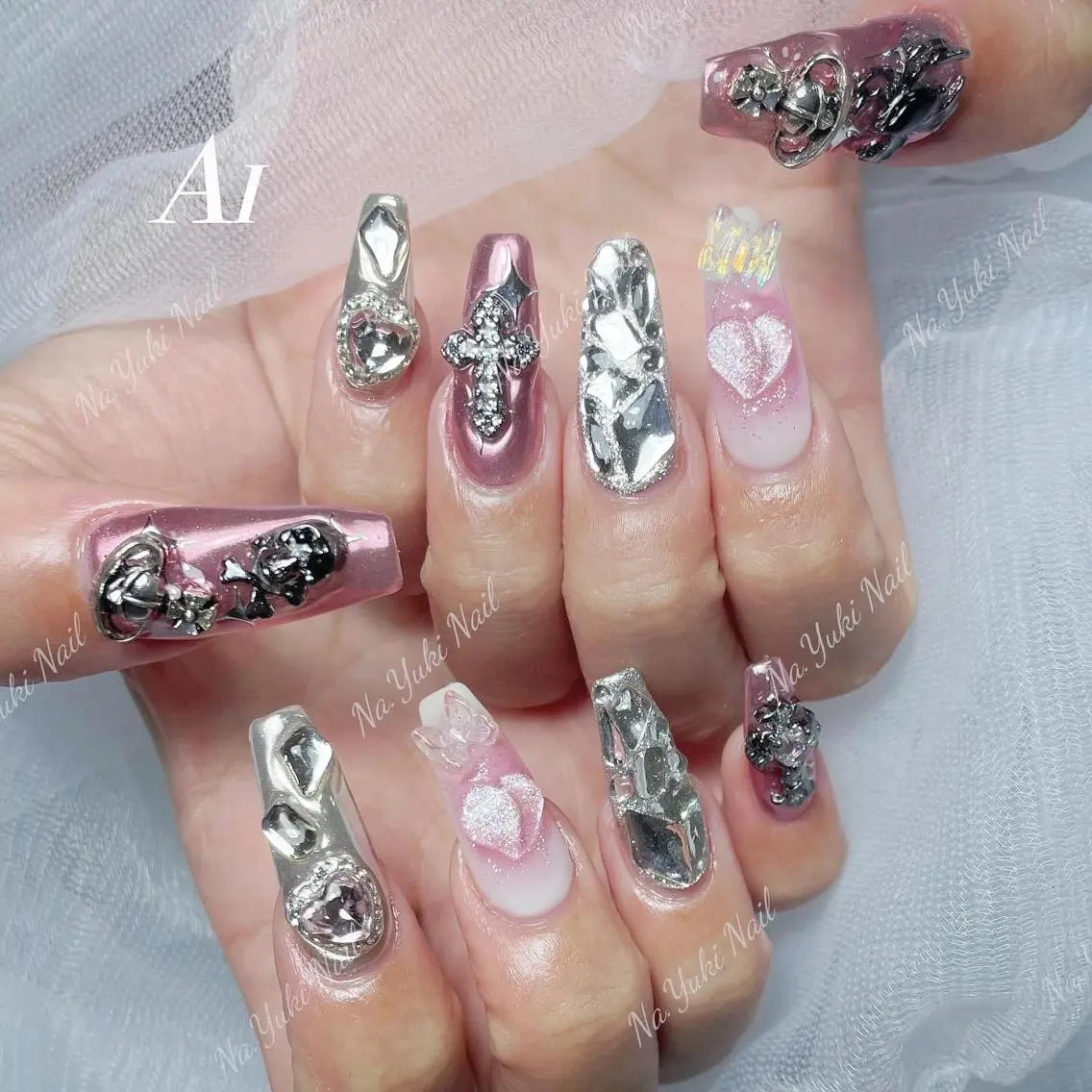 ネイル ハンドネイル ハンドケア YUKI 💗 渋谷店のネイルデザイン