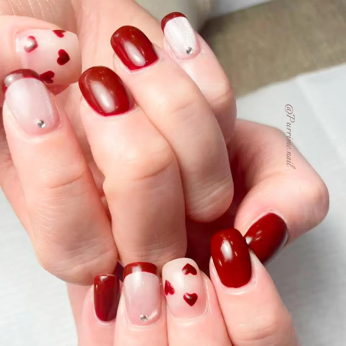 ネイル ハンドネイル Purrime Nail高円寺のネイルデザイン