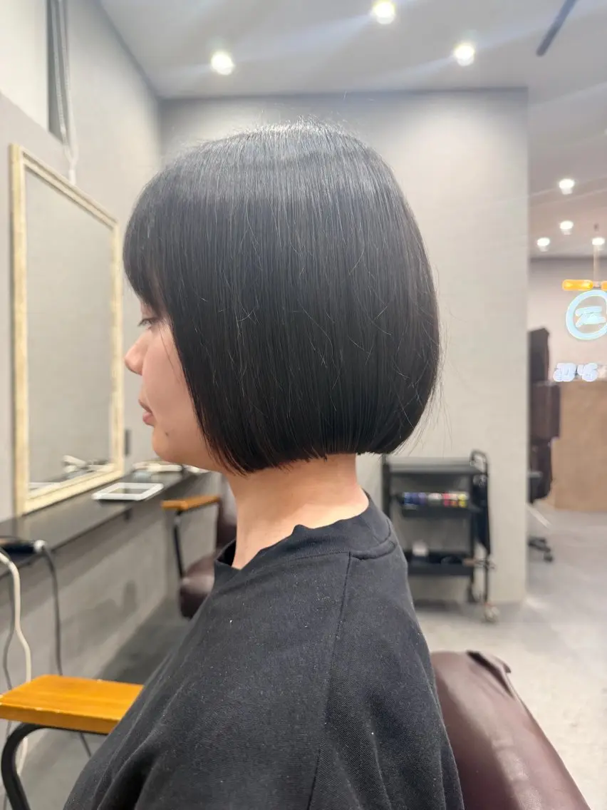 ヘアアレンジ ボブ 難波 海のヘアスタイル