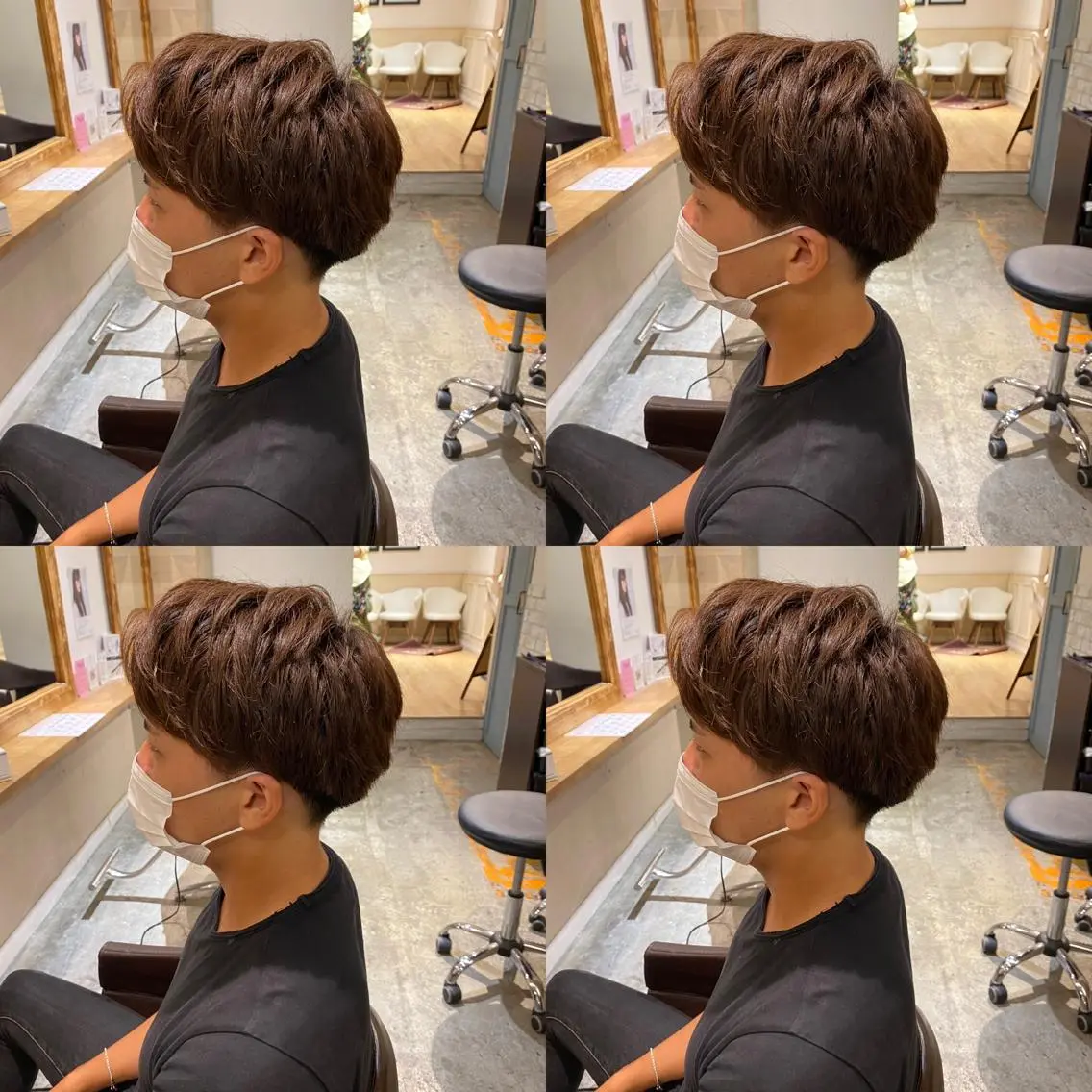 メンズ メンズパーマ特化 店長望月謙二郎のヘアスタイル