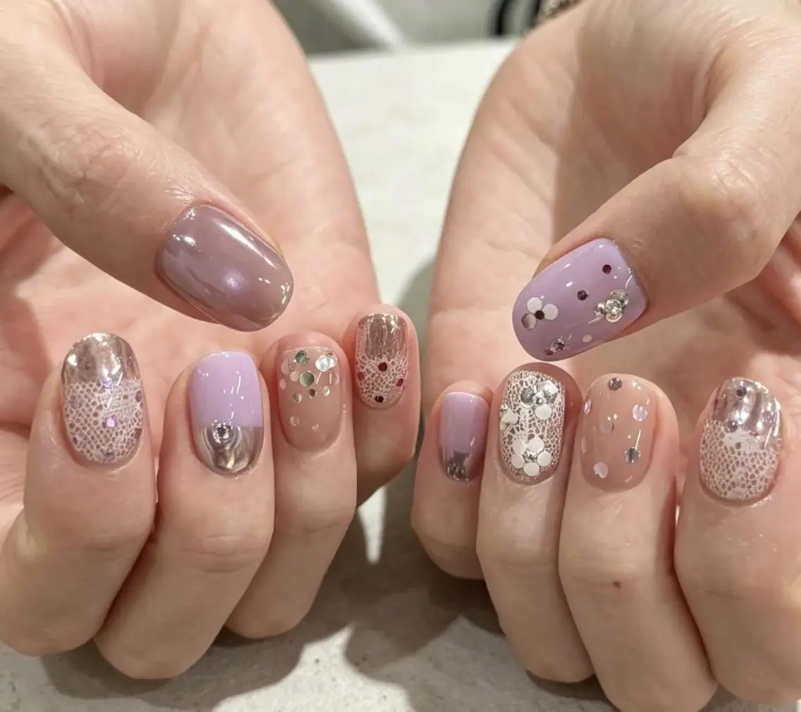 ネイル ハンドネイル 🎀 NaNa_nailのネイルデザイン