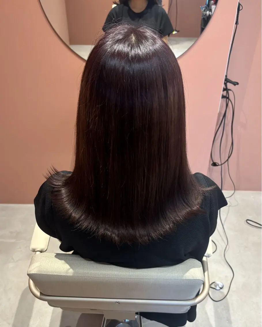 カラー 山本 あかりのヘアスタイル