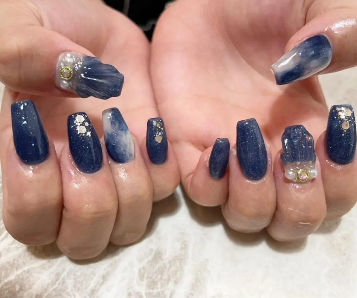ネイル ハンドネイル 山中 あいのネイルデザイン