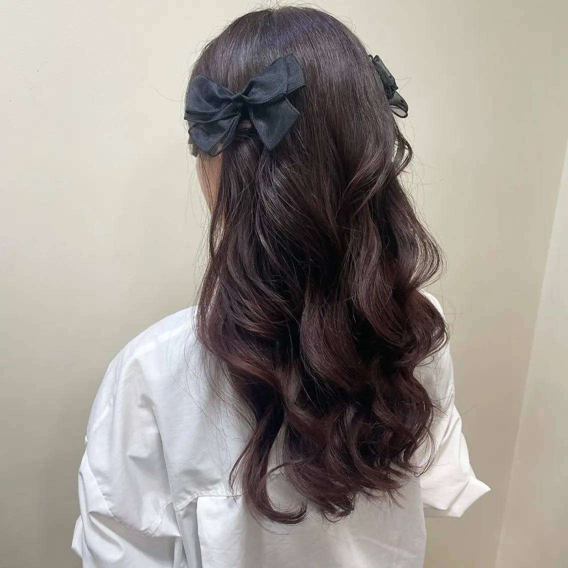 ロング ヘアアレンジ 結婚式・ブライダル ロング ヘアセット 奈良橋 彩圭のヘアスタイル