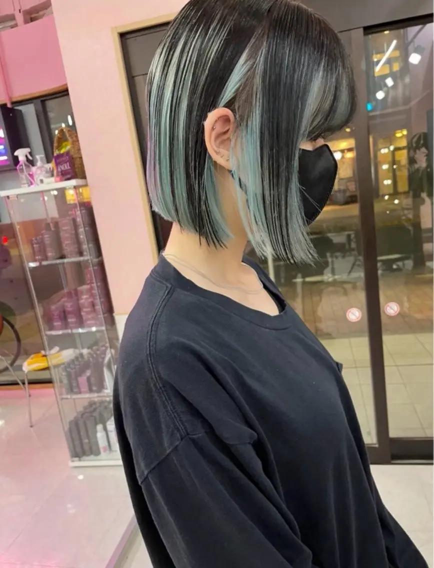 ミディアム 【韓国×ハイトーン】 🇰🇷SOGO🩶のヘアスタイル